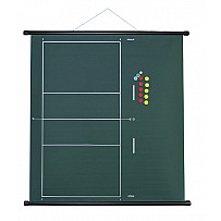 Magnethaftende Sport-Lehrtafel Volleyball