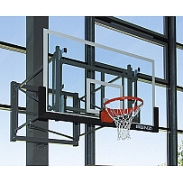 Basketball-Wandgerüst schwenkbar mit Höhenverstellung