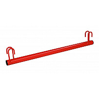 Schmale Trapezstange Stahl 75cm mit Haken