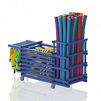 Kunststoff Trolley, ohne Deckel, 184x111x69 cm