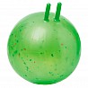 Bouncy ball with handles, green