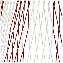 Handballtornetz, PP, 4 mm, MW 10 cm, zweifarbig (Paar)