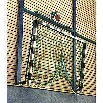 Handballtornetz für elektrisch hochziehbare Tore, PP, 4 mm, MW 10 cm, grün