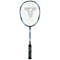 Badminton-Racket Junior, schwarz/blau